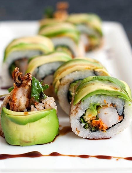 Thú vị với sushi nhân Tempura  