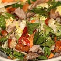 Salad vịt quay