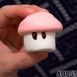 Nấm Mario bằng Marshmallow