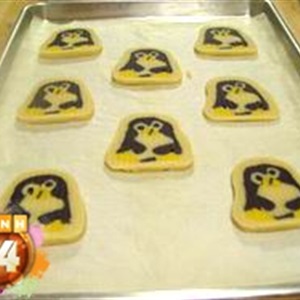 Cookies chim cánh cụt ngồ ngộ