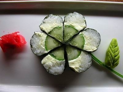 Sushi "nở hoa"  