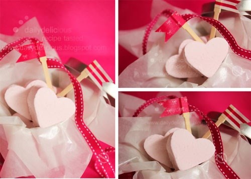 Marshmallow đúng kiểu Valentine  