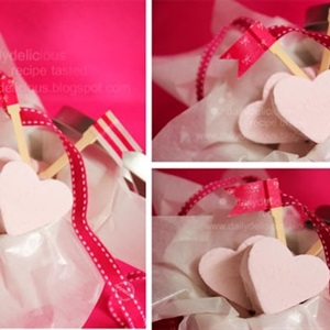 Marshmallow đúng kiểu Valentine