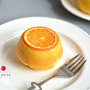 Bánh cupcake cam tươi nướng