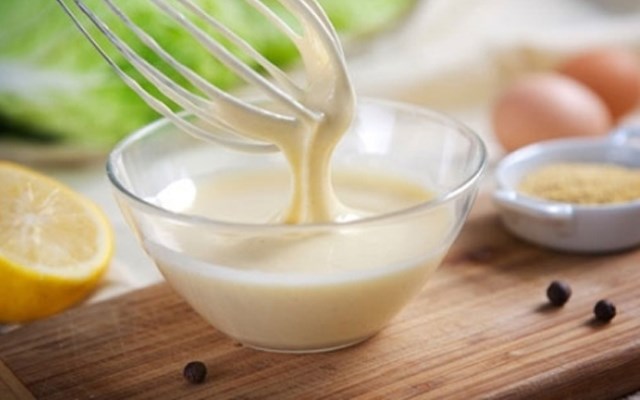Cách làm sốt mayonnaise  