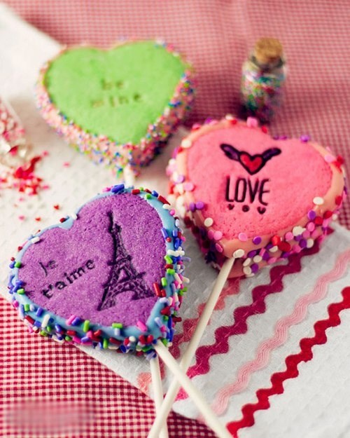 Cookies tình iu cho Valentine ấm áp  
