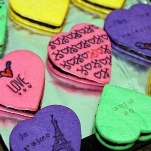 Cookies tình iu cho Valentine ấm áp