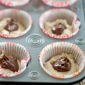 Muffin chuối chocolate