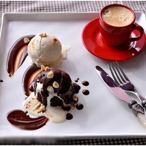 Bánh Brownie kem sôcôla phong cách Ý tuyệt ngon