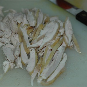 Miến trộn thịt gà