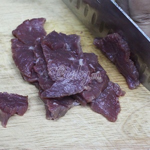 Thịt bò xào bạc hà