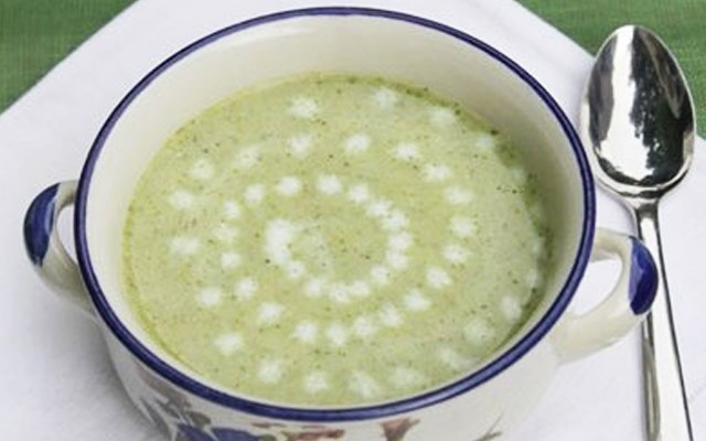 Cách làm súp bồn cải xanh  