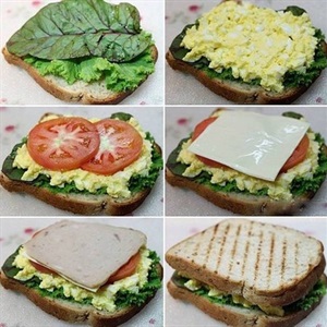 Bánh mì sandwich trứng