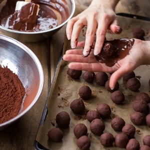 Kẹo chocolate truffles