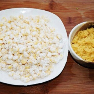 Bắp xào trứng muối