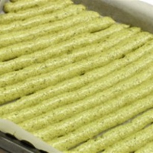 Bánh quy cuộn hình dưa hấu