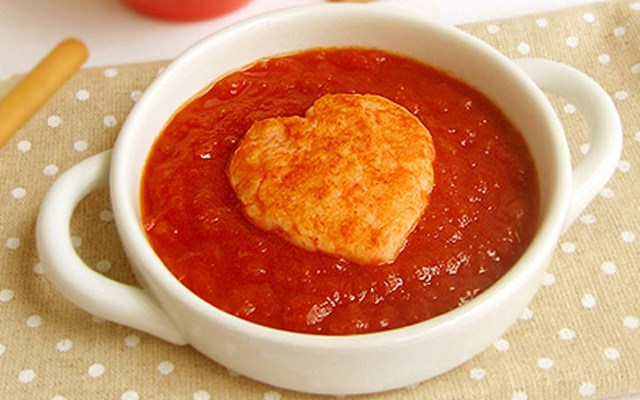 Cách làm súp tôm sốt cà chua  