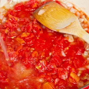 Súp tôm sốt cà chua