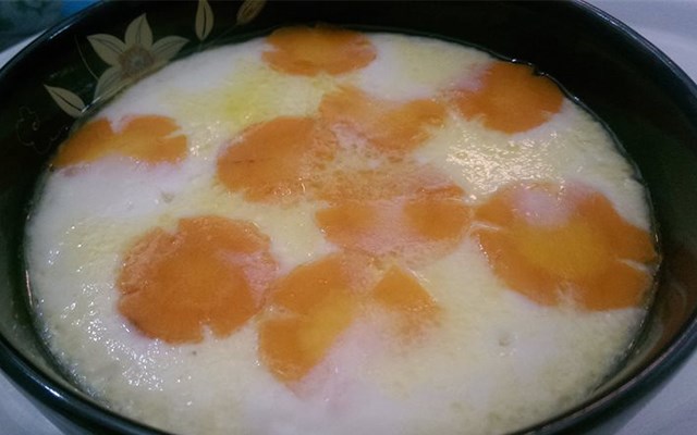 Cách làm trứng hấp với tôm  