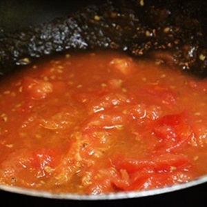 Cà tím cuộn sốt cà chua