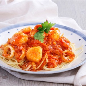 Spaghetti sốt hải sản