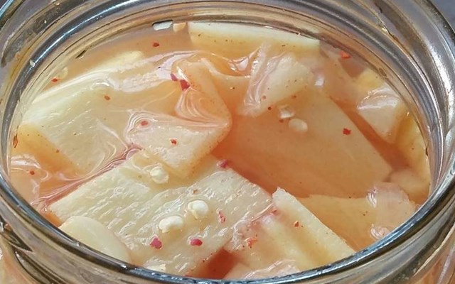 Cách làm măng chua muối chua ngọt  
