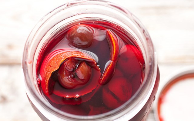Cách pha cocktail cherry  