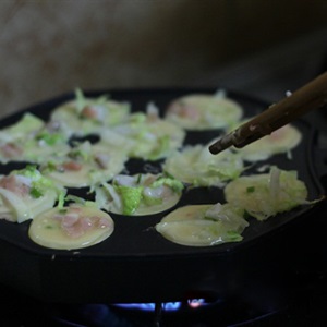 Bánh bạch tuộc nướng kiểu Nhật