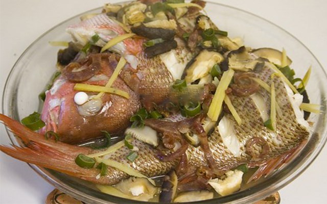 Cách làm cá hấp Quảng Đông  