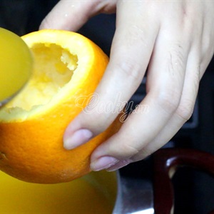 Rau câu dẻo trái cam