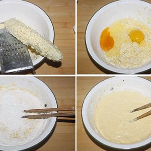 Bánh bắp chiên trứng