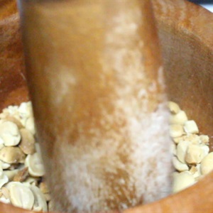 Khoai mì trộn dừa nạo