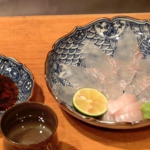 Sashimi cá bơn