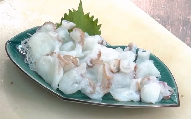 Cách làm sashimi bạch tuộc  