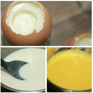 Thạch sữa xoài lốt trứng